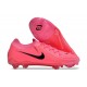 Scarpe Nike Phantom GX 2 Elite FG Rosa Nero