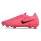 Scarpe Nike Phantom GX 2 Elite FG Rosa Nero