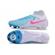 Scarpa Nike Phantom Luna 2 Elite FG Blu Rosa Bianco