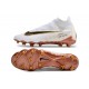 Nike Phantom Elite DF FG Nuove Bianco Oro