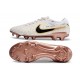Nike Tiempo Legend X Elite FG Nuove Bianco Oro Nero