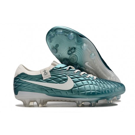 Nike Tiempo Legend X Elite FG Nuove x Emerald Atomic Teal Scuro Sail