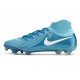 Scarpa Nike Phantom Luna 2 Elite FG Blu Bianco