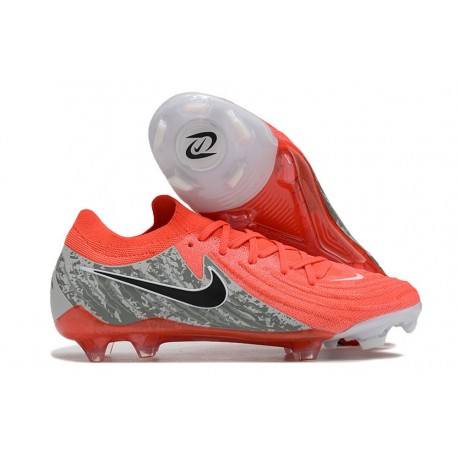 Nike Phantom Luna IIElite L FG Rosso Nero Grigio