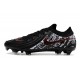 Scarpe Nike Phantom GX 2 Elite FG Nero Bianco Rosso