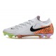 Scarpe Nike Phantom GX 2 Elite FG Bianco Nero Arancione