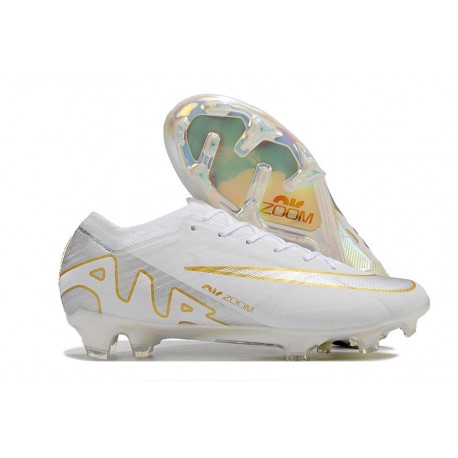 Nuove Nike Zoom Mercurial Vapor 15 Elite FG Bianco Oro