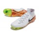 Scarpa Nike Phantom Luna 2 Elite FG Bianco Nero Arancione