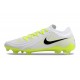Scarpe Nike Phantom GX 2 Elite FG Bianco Nero Giallo