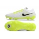 Scarpe Nike Phantom GX 2 Elite FG Bianco Nero Giallo