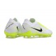 Scarpe Nike Phantom GX 2 Elite FG Bianco Nero Giallo