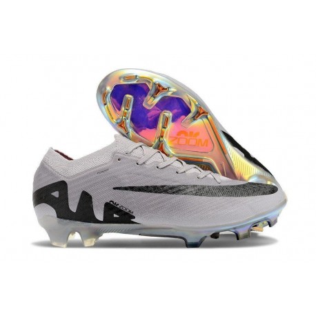 Nuove Nike Zoom Mercurial Vapor 15 Elite FG Grigio Atmosfera Nero