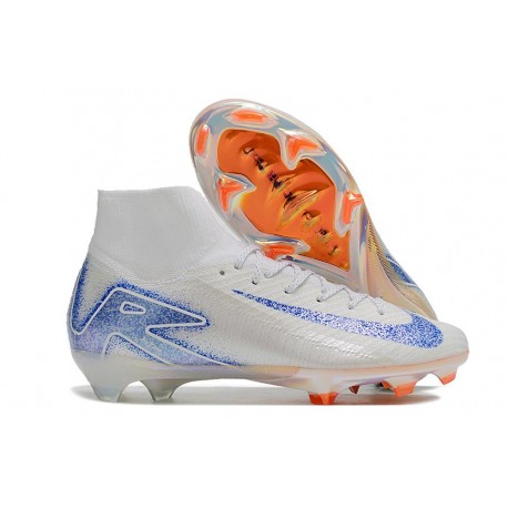 Nike Mercurial Superfly 10 Elite FG Blueprint Bianco Blu Racer