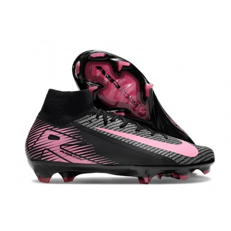 Nike Mercurial Superfly 10 Elite FG Nero Rosa