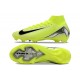 Nike Mercurial Superfly 10 Elite FG Volt Nero Argento