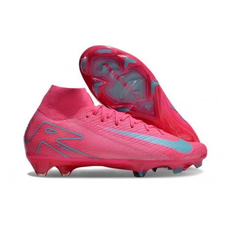Nike Air Zoom Mercurial Superfly X Elite FG Rosa Grigio