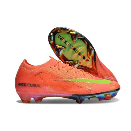 Scarpe Nuove Nike Mercurial Vapor 16 Elite FG Arancione Giallo