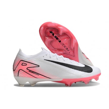 Scarpe Nuove Nike Mercurial Vapor 16 Elite FG Bianco Rosa Nero