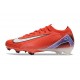 Scarpe Nuove Nike Mercurial Vapor 16 Elite FG Rosso Bianco