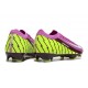 Scarpe Nuove Nike Mercurial Vapor 16 Elite FG Viola Verde Bianco