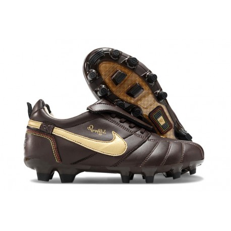 Nike Tiempo Legend 10 Elite FG Ronaldo Marrone Oro