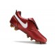 Nike Tiempo Legend 10 Elite FG Ronaldo Rosso Bianco