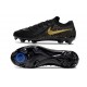 Nike Phantom Luna II Elite L FG Nero Oro Metallizzato