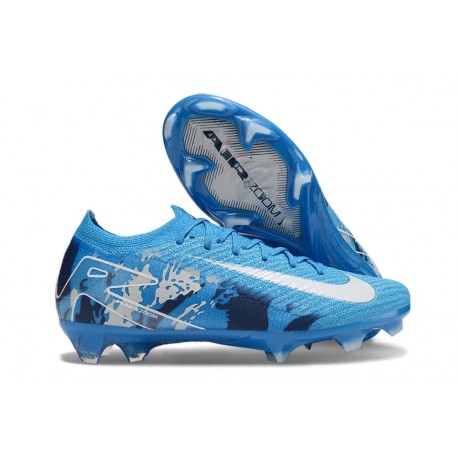 Scarpe Nuove Nike Mercurial Vapor 16 Elite FG Blu Bianco