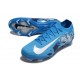 Scarpe Nuove Nike Mercurial Vapor 16 Elite FG Blu Bianco