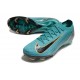 Nike Zoom Mercurial Vapor XVI Elite FG Ciano Nero