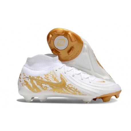 Scarpa Nike Phantom Luna 2 Elite FG Bianco Oro