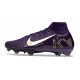 Nike Air Zoom Mercurial Superfly X Elite FG MBAPPE Grand Viola Avorio Pallido