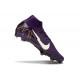 Nike Air Zoom Mercurial Superfly X Elite FG MBAPPE Grand Viola Avorio Pallido