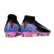 Nike Air Zoom Mercurial Superfly X Elite FG Nero Bianco Rosa Blu