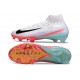 Nike Air Zoom Mercurial Superfly X Elite FG Bianco Nero Arancione