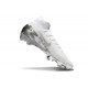 Nike Air Zoom Mercurial Superfly X Elite FG Bianco Argento