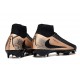 Nike Air Zoom Mercurial Superfly X Elite FG Nero Oro
