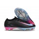 Nike Air Zoom Mercurial Vapor 16 Elite FG Nero Blu Rosa