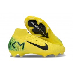 Nike Zoom Mercurial Superfly 10 Elite FG Giallo Verde Nero