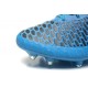 Scarpe Da Calcio Nike - Scarpe Nike Magista Obra Fg - Terreni Compatti - Blu Nero