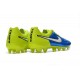 Scarpe da Calcio Nike Tiempo Legend V FG Blu Volt Bianco