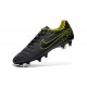 Scarpe da Calcio Uomo Scarpe Nike Tiempo Legend V FG Terreni Compatti Antracide Nero Volt