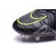 Uomo Nike HyperVenom Phantom II ACC FG scarpe da calcio Nero Metallic Hematite Volt
