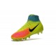 2016 Scarpe da Calcio Nike Magista Obra 2 FG Volt Nero Arancione Totale