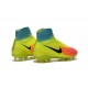 2016 Scarpe da Calcio Nike Magista Obra 2 FG Volt Nero Arancione Totale