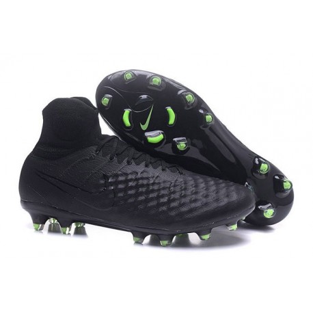 2016 Scarpe da Calcio Nike Magista Obra 2 FG Nero Volt