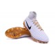 2016 Scarpe da Calcio Nike Magista Obra 2 FG Bianco Oro