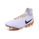 2016 Scarpe da Calcio Nike Magista Obra 2 FG Bianco Oro