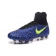 Nuovo Tacchetti Nike Magista Obra 2 FG Blu Nero Volt