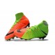 Scarpe da Calcio Nuovo Nike Hypervenom Phantom 3 DF FG - Verde Arancio